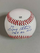 Gary Peters Signed Babe Ruth League Baseball Yankees JSA COA Authentic picture