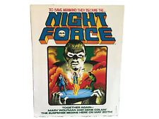 1982 Vintage Night Force Window Card Display DC Comics 17