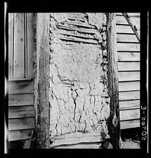 Mud Chimney on Home,South Carolina,SC,Farm Security Administration,1938,FSA picture