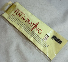 Vintage Ronjo PEN-A-TRATING Pen thru Dollar Bill Magic Trick, NEW NOS picture