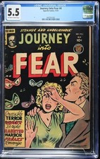 JOURNEY INTO FEAR #4 - CGC 5.5 - (1951, Superior) picture
