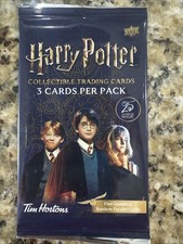 2026 Tim Hortons Harry Potter Upper Deck Cards Sealed Pack picture