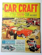 Car Craft Vintage 1962 Car Magazine Vol. 10 No. 4 August Illustrated picture