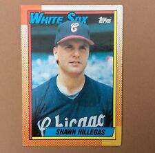 1990 TOPPS #93 SHAWN HILLEGAS WHITE SOX BASEBALL CARD picture