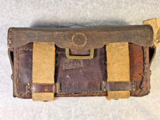 Rare Imperial German M1871 Mauser Leather Ammo Pouch-1874/1877 Unit Marked LR88 picture