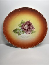 Vintage Sloan Iowa Advertising Plate Compliments Of Larson & Olson picture