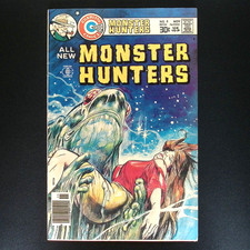Monster Hunters #8 | Charlton 1976 | Tom Sutton | VF picture