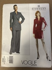 Vogue 2183 Rare Alexander McQueen for Givenchy sewing pattern size 12-16 picture