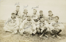 Rare c1910 Postcard Hop Gold Baseball Team Hornbrook California Siskiyou County picture