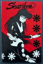 Shuriken #1-3 1985 Very Fine Victory Productions Reggie Byers picture