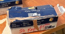 Ilco KW1-DND Kwikset Key Blanks Do Not Duplicate 50 Count Opened Box picture