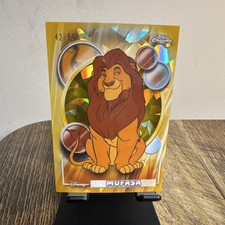 Topps 2026 Topps Chrome Disney The Lion King Mufasa #164 Gold /50 42/50 picture