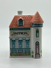 Vintage Collectible 1989 LENOX Spice Village SAFFRON Jar picture