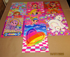 Lot of 10 Vintage Y2K Lisa Frank 3 Ring 2 Pocket School Folders Cheri Funky picture