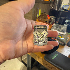 Yamaha 70th Anniversary 1955-2025 Piston Logo Pin, Two-Post Back picture