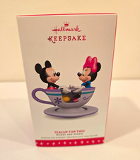 Hallmark Keepsake Disney Teacup for Two Ornament Mickey & Minnie picture
