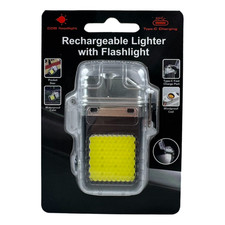 Electric USB C Rechargeable Lighter Windproof Dual Arc Waterproof Lighter picture