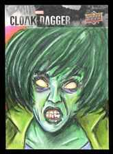 2021 UD Marvel Cloak & Dagger Stirling Ford Artist Sketch Card picture
