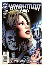 Hawkman #29 Signed by Jimmi Palmiotti & Justin Gray DC Comic 2004 picture
