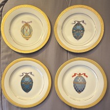 Royal Gallery Gold Buffet Porcelain Collector: 1 Plate-Faberge Egg picture