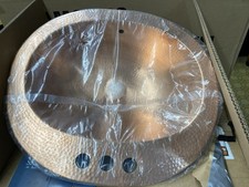 Sinkology Seville 20 inch hand hammered Copper drop in sink, LAST ONE LEFT picture