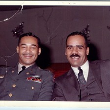 1966 African American US Army Officer Pilot Uniform Suit Black History Photo 5