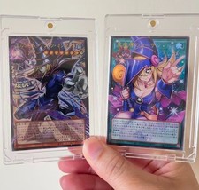 Yu-Gi-Oh Japanese Asia Edition Dark Magician & Dark Magical Curtain UR-OF NM picture