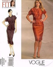 VOGUE Misses' Top and Skirt Sandra Betzina Pattern V1045 Bust 32-55 UNCUT picture