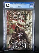 George R.R. Martin’s Game of Thrones #1 CGC 9.2 (W) Variant HBO Extremely Rare picture