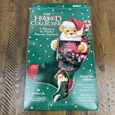 VTG Hallmark Keepsake 1996 Get Hooked on Collecting Starter Set Ornament Book picture