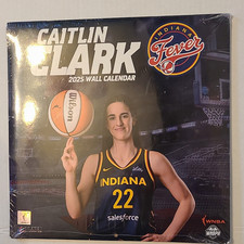 Turner Licensing Caitlin Clark Indiana Fever 2025 Wall Calendar WNBA WM3562114 picture