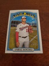 2021 Topps Heritage Anibal Sanchez #458 Nationals HIGH NUMBER SP picture