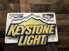 Keystone Light LED Beer Sign 24” Lighted Bar Display NEW Unused Coors picture