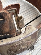 Wwii Leather Belt And Buckle picture