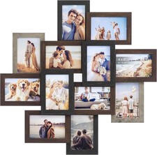 SONGMICS 12-Pack 4x6 Picture Frames Collage Wall Decor, Glass Front picture