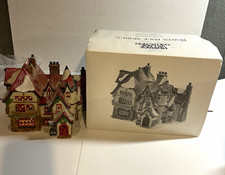 Department 56 Heritage Village North Pole Santa's Workshop Porcelain Boxed picture