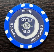 2026 Seattle Police Department Jobs Challenge Coin Washington State picture