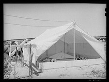 Photo:Casa Grande Arizona 1930s Farm Security Administration Tent Camp picture