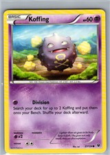 KOFFING 27/124 COMMON FATES COLLIDE POKEMON NEAR MINT picture