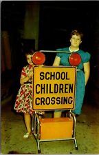 PC Patrol-Lite Children Crossing Sign American Manufacturing Co Warsaw, Indiana picture