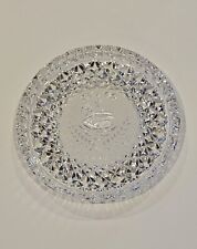 Vintage 1990 Waterford Crystal Plate 12 Days of Christmas Swans A Swimming 8” picture