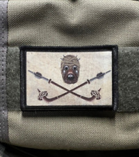 Star Wars Tusken Raider Pirate Flag Morale Patch Sand People picture