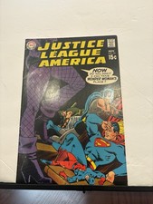 Justice League of America #75 (11/69) First Earth-1 Black Canary & Ollie Broke. picture