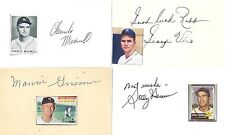 1949 Solly Hemus St Louis Cardinals MLB Baseball Signed Index Card  picture