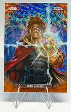 Topps 2026 Chrome Marvel Comics Adam Warlock Fanfare FF-13/25 Orange Wave picture
