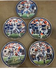 Super Bowl XXVII by Rick Brown Plate Set Of 5 Quarterback Troy Aikman picture