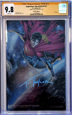 Superman Son of Kal-El 1 CGC SS 9.8 Signed Tom Taylor Fan Expo Variant LTD 500 picture