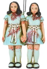 Tree Buddees Creepy Twins Spooky Halloween / Christmas Scary Decor Ornaments picture