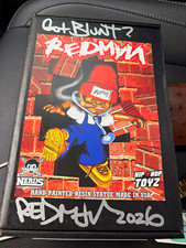 NyC comic con exclusive Redman hand painted resin figurine limited edition auto picture