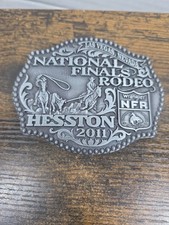 Hesston 2011 National Finals Rodeo belt buckle 188 picture